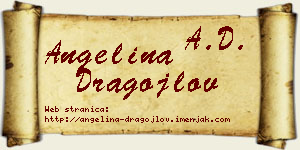 Angelina Dragojlov vizit kartica